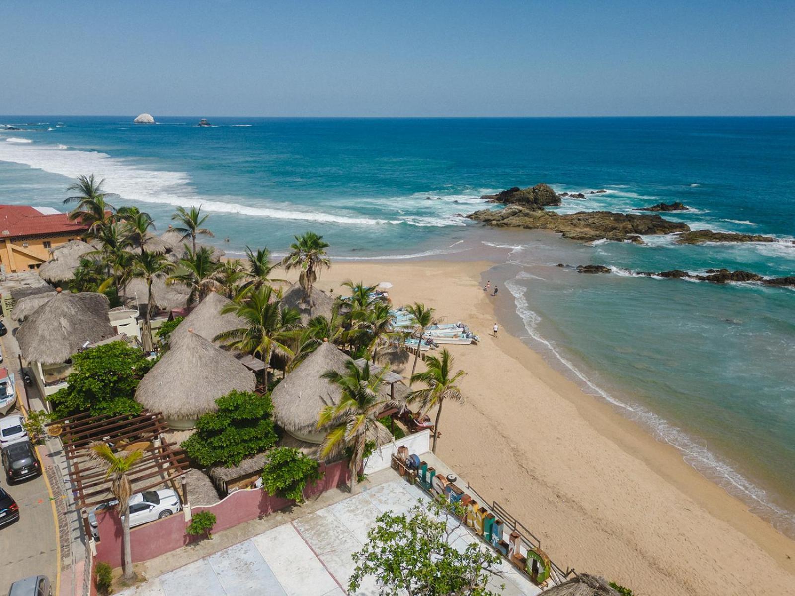 Cabanas Punta Placer San Agustinillo Buitenkant foto